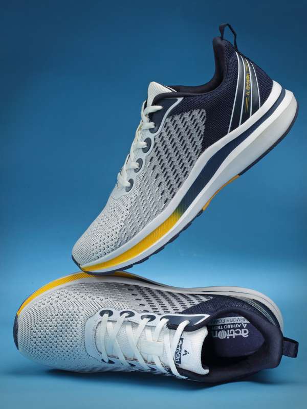 Action white sneakers hot sale