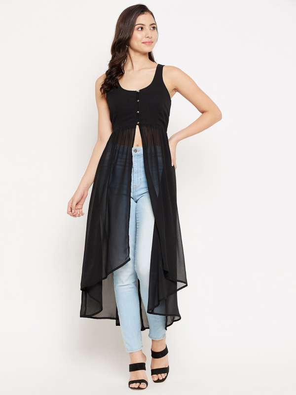 Maxi tops with jeans 2025