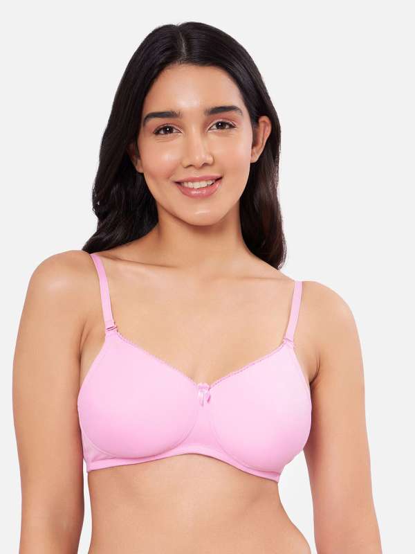 Buy College Girl Double Layered Non Wired Full Coverage T-Shirt Bra - Hot  Pink at Rs.499 online