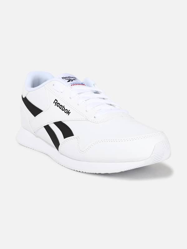 Stylish REEBOK White Leather Sneakers - Men's Size 6.5-omiya.com.vn