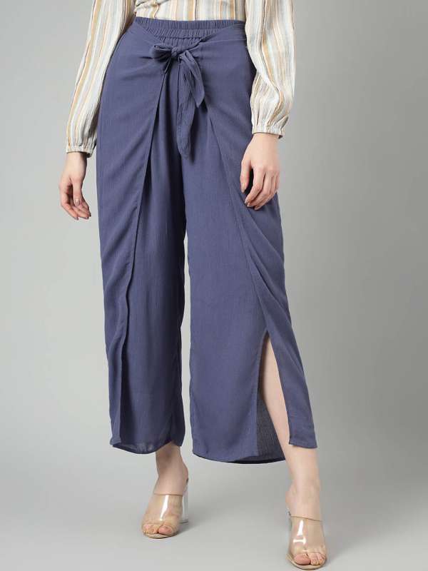 Buy Wrap Trousers Online In India  Etsy India