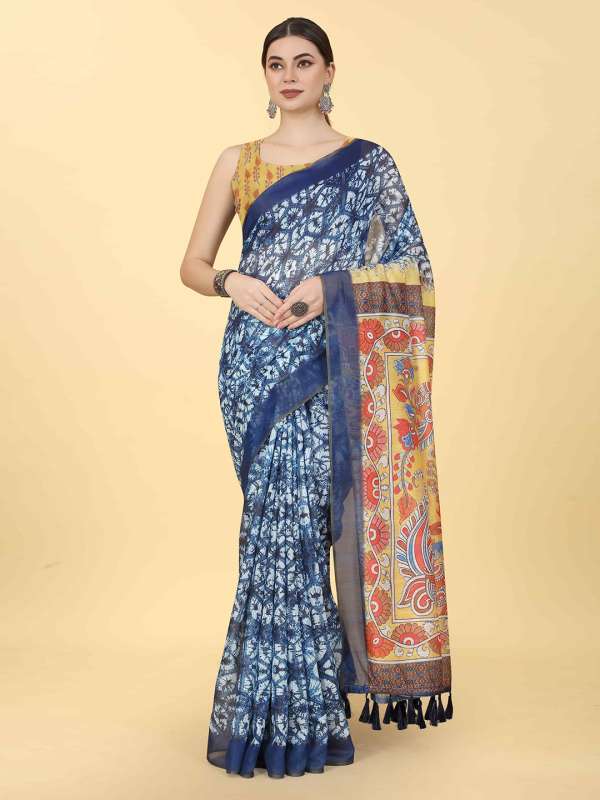 Myntra online kalamkari sarees