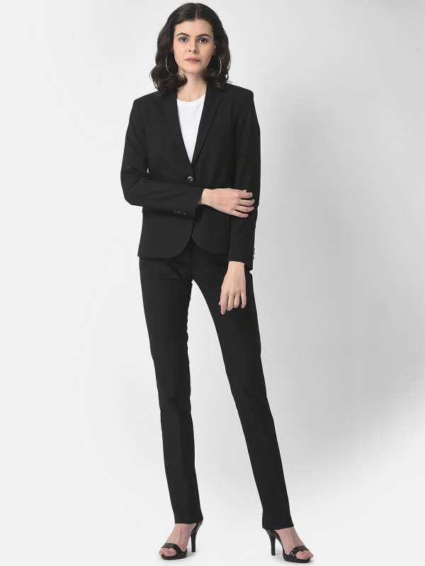 Get Basic Solid Formal Pant Suit at  3790  LBB Shop