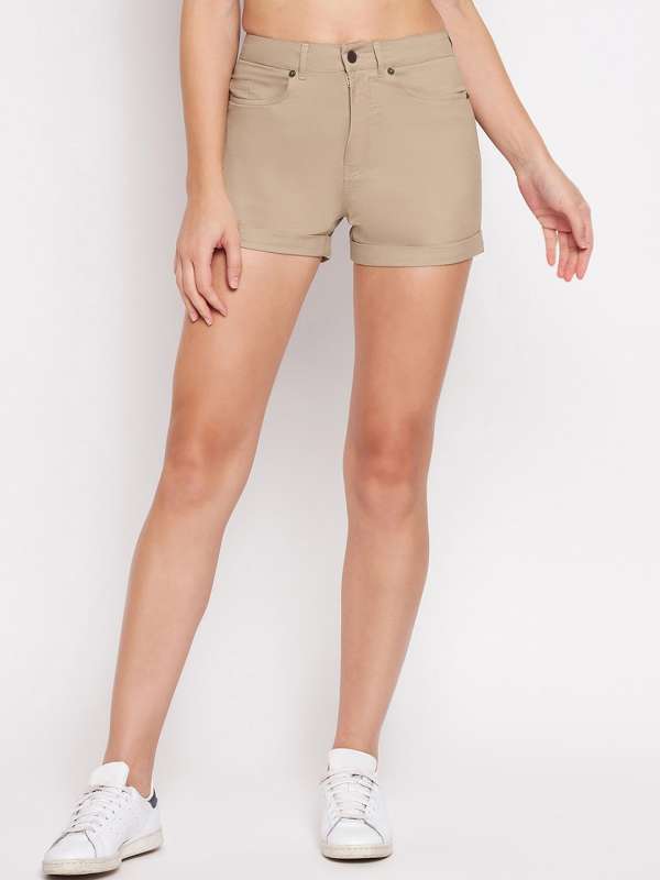 Ladies sales khaki shorts