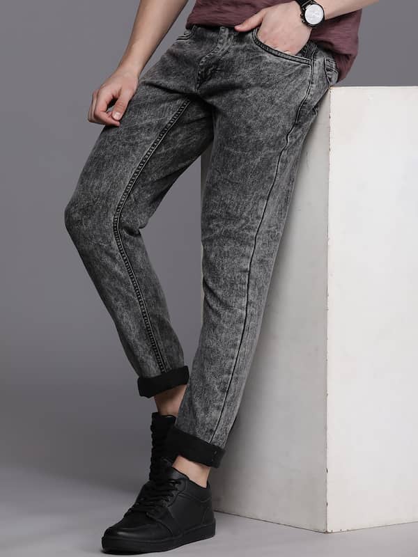 Buy Black Charcoal Jeans for Men by JOHN PLAYERS JEANS Online  Ajiocom