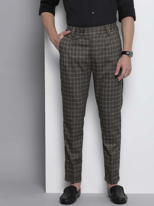 Maison Margiela MM14 SLIM FIT VIRGIN WOOL AND MOHAIRBLEND PLEATED TROUSERS  men  Glamood Outlet