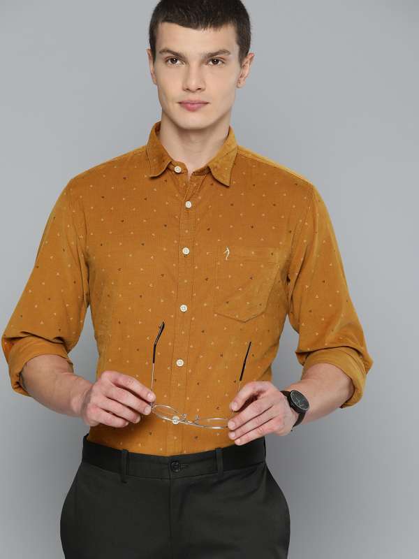 Indian Terrain Mustard Shirts Buy Indian Terrain Mustard Shirts