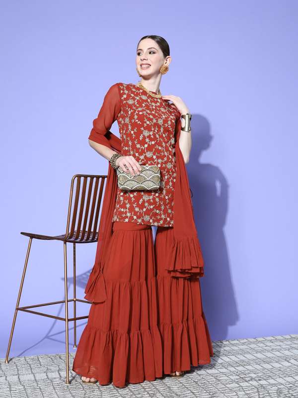 Buy Beautiful Sharara for Women Trendy Styles for Weddings