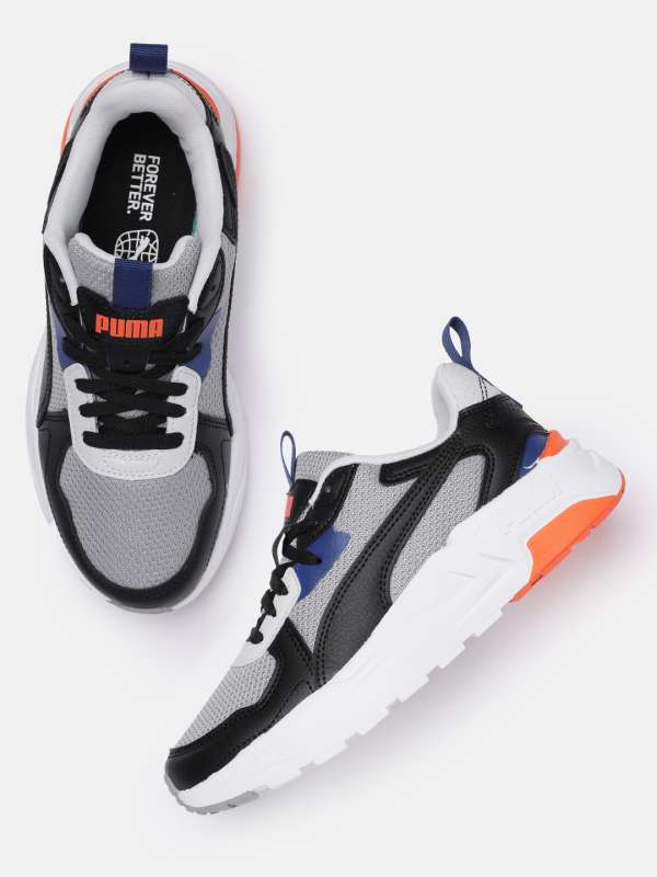 PUMA Mens Trinity Mid Hybrid Lace Up Sneakers Shoes India