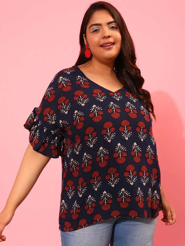 plus size tops tees