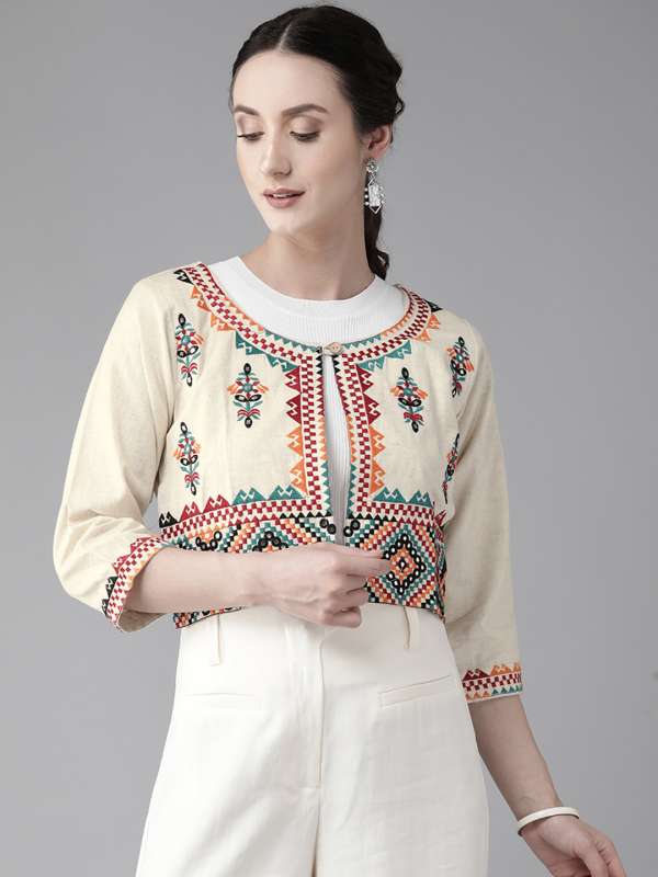 Embroidered summer jacket store