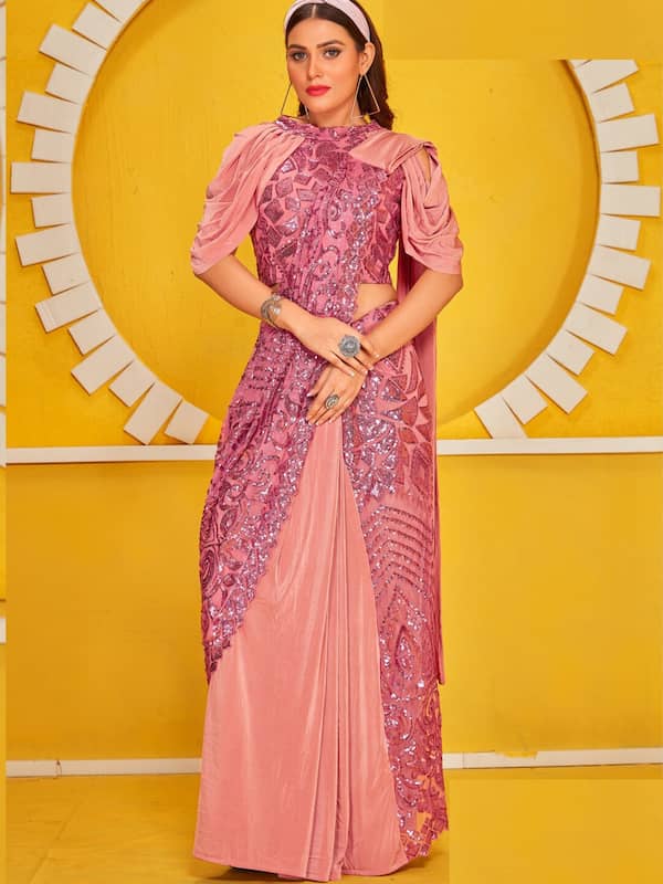 Best Pre-stiched Sarees : Gorgeous Readymade Sarees That Don't Need Draping