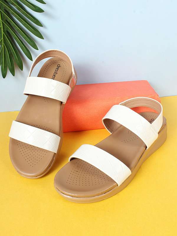 White store female sandals