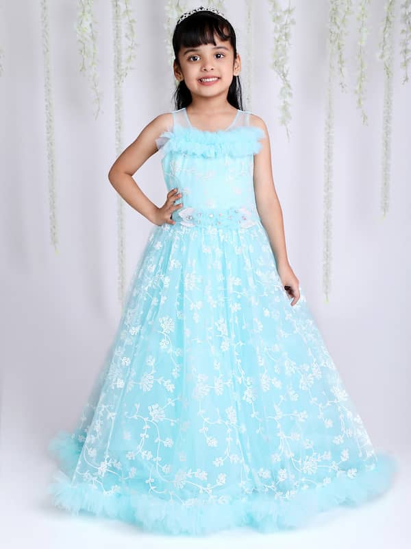 Junior Satin Pageant Gown Special Occasion Fuchsia Flower Girl Dress-cheohanoi.vn