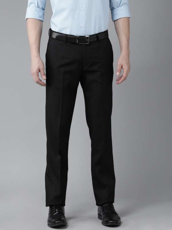 Tailored Fit Trousers - Buy Tailored Fit Trousers online in India