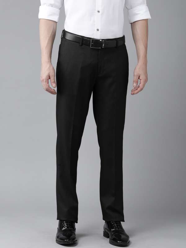 Arrow Formal Trousers  Buy Arrow Men Light Grey Hudson Regular Fit  Heathered Formal Trousers Online  Nykaa Fashion