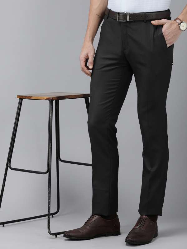 Buy ARROW Black Women Basic Formal Pants | Shoppers Stop