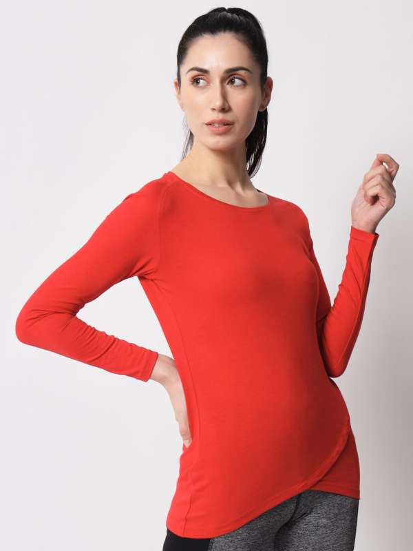 Red t shirt full discount