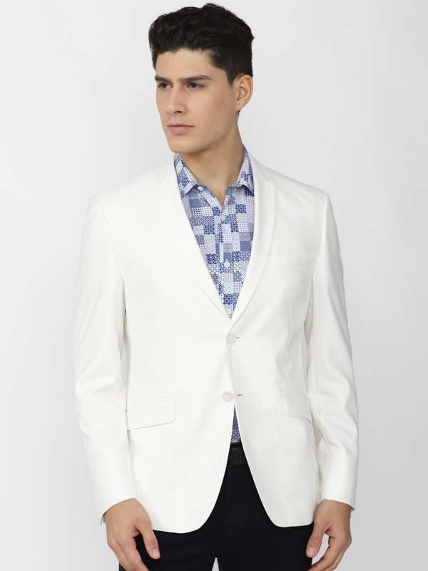 Buy Men White Blazer online in India