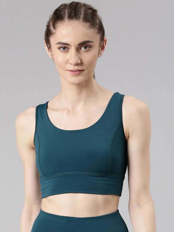 Buy Enamor Athleisure Womens E117-Full Coverage Medium Impact Dry Fit Sports  Bra Online at Best Prices in India - JioMart.