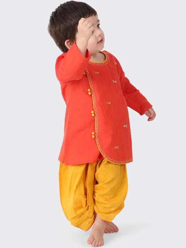 Fabindia Kurta Sets With Dhoti For Kids Buy Fabindia Kurta Sets