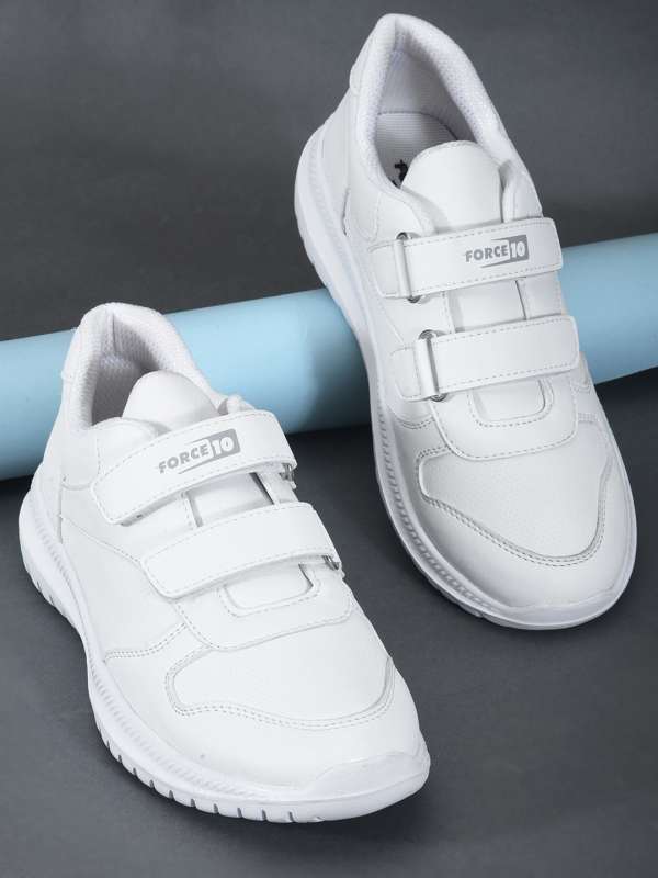 White Velcro Shoes Buy White Velcro Shoes online in India