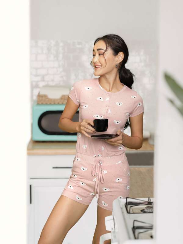 Womens online playsuit pyjamas