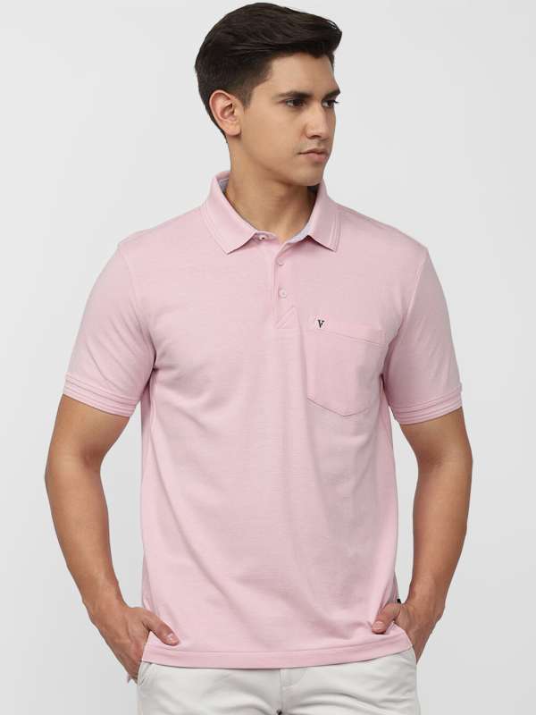 Van heusen sales pink shirt