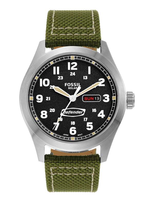 Analog online solar watch