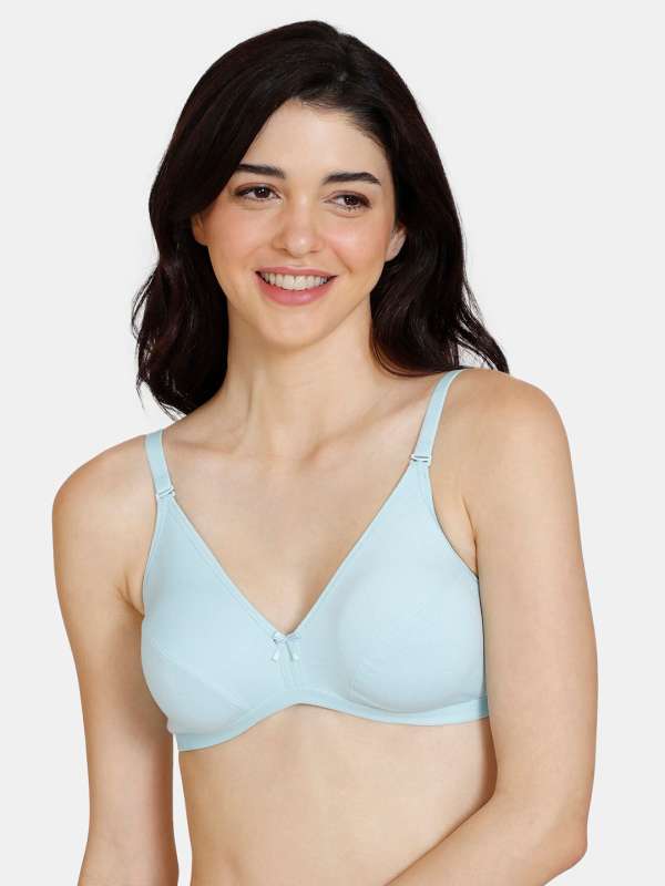 Zivame Padded Wirefree Transparent Back Multiway Bra Nude 4594855