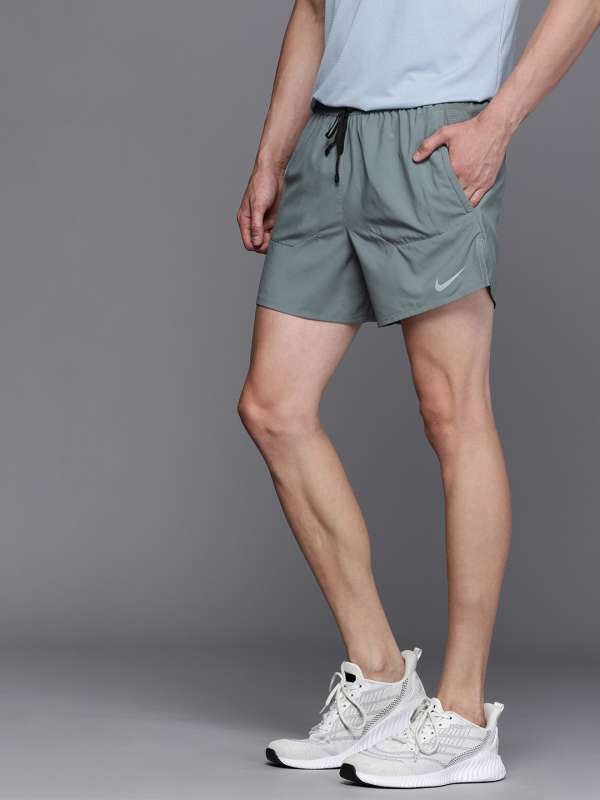 Mens grey nike running hot sale shorts