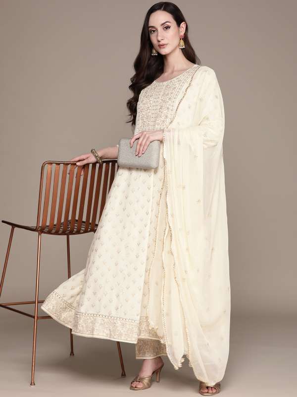 Buy Off-White Salwars & Churidars for Women by SIYAHI Online