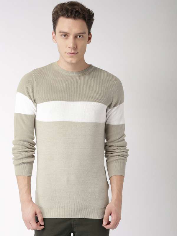 Buy Celio Beige Sweaters - Myntra