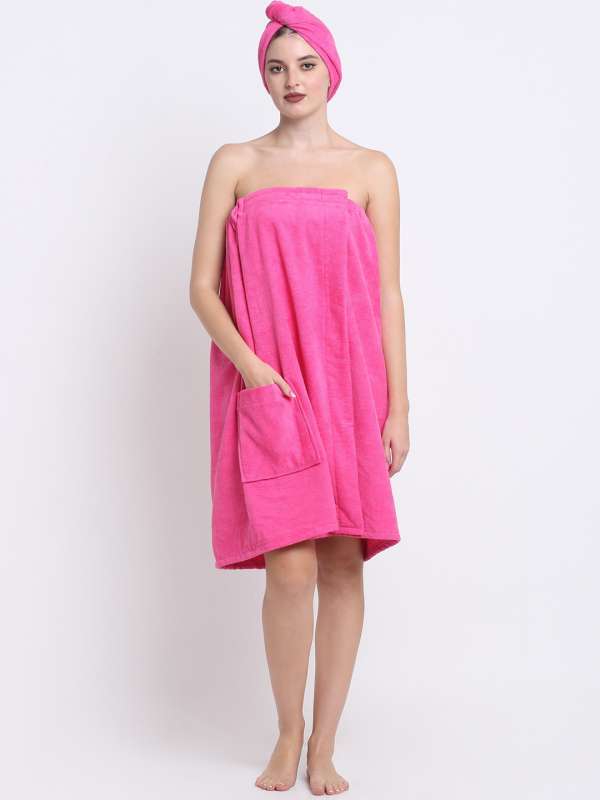 Strapless best sale towel robe