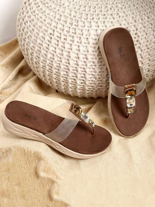 Flat slippers deals for ladies