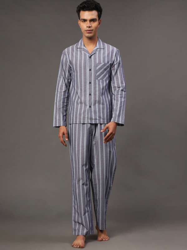 Buy Nite Flite Men Cotton Night Suit - Night Suits for Men 23621874