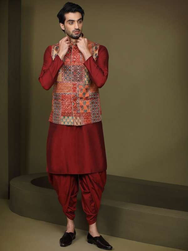 Dhoti salwar suit with jacket hotsell