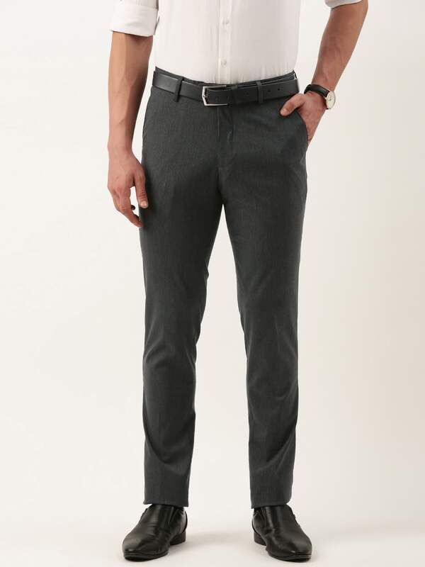 Buy Men Beige Solid Super Slim Fit Casual Trousers Online - 682145 | Peter  England