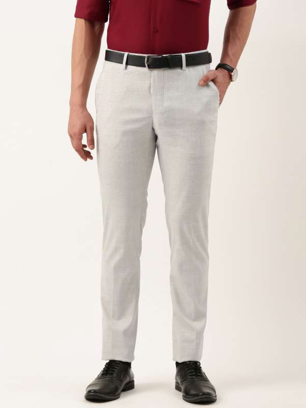 Peter England Brown Trousers  Amazonin Fashion