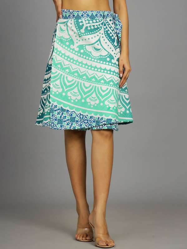 Women Knee Length Cotton Skirts Buy Women Knee Length Cotton
