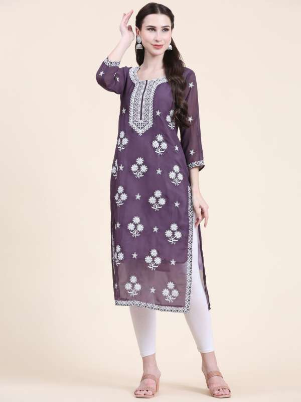 Buy Georgette Kurtis Online in India Myntra