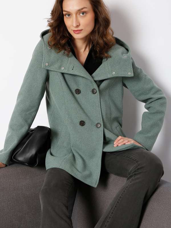 Green Coats Buy Green Coats Online in India | Myntra