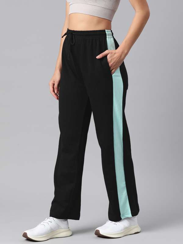 Womens track pants hotsell with stripe