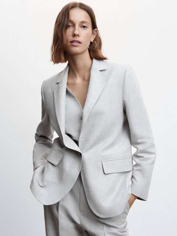 Mango deals grey blazer