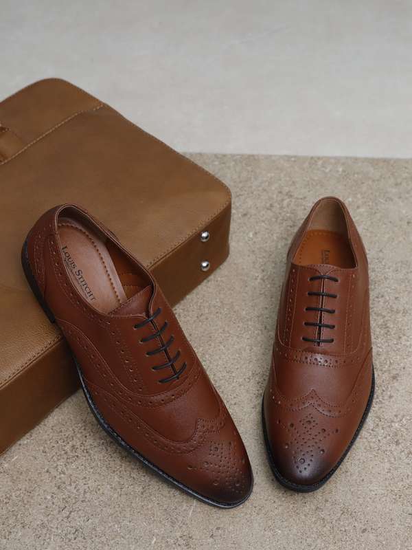 Mens formal brogue shoes store
