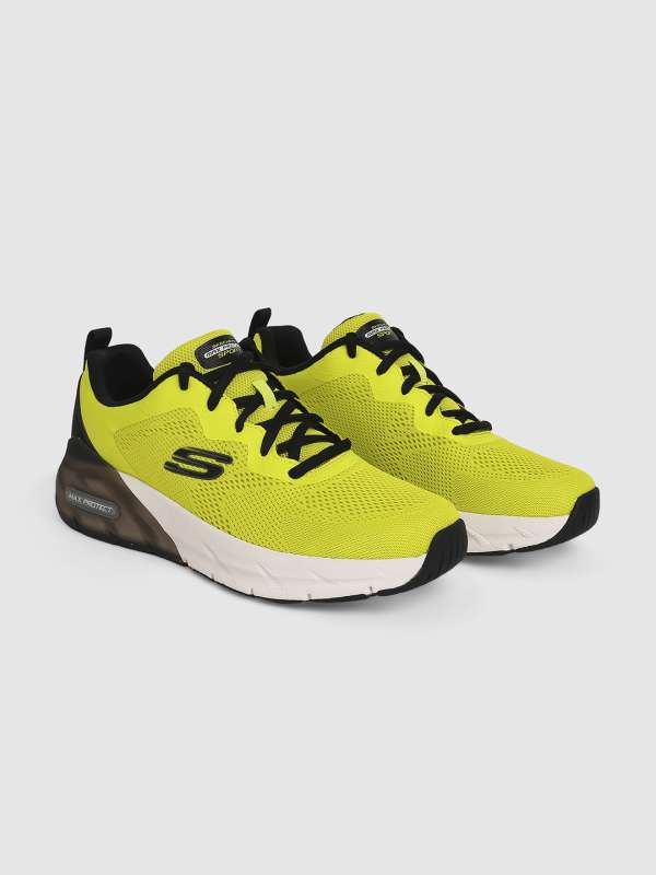 Skechers goga max mens yellow sales
