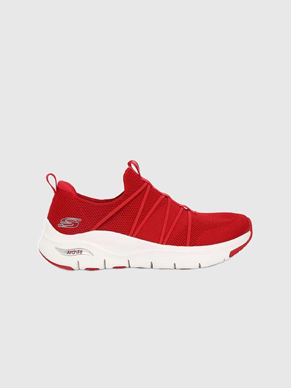 All red skechers 2025
