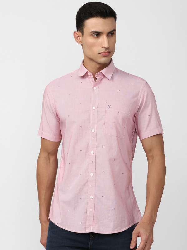 Van heusen pink shirt sale