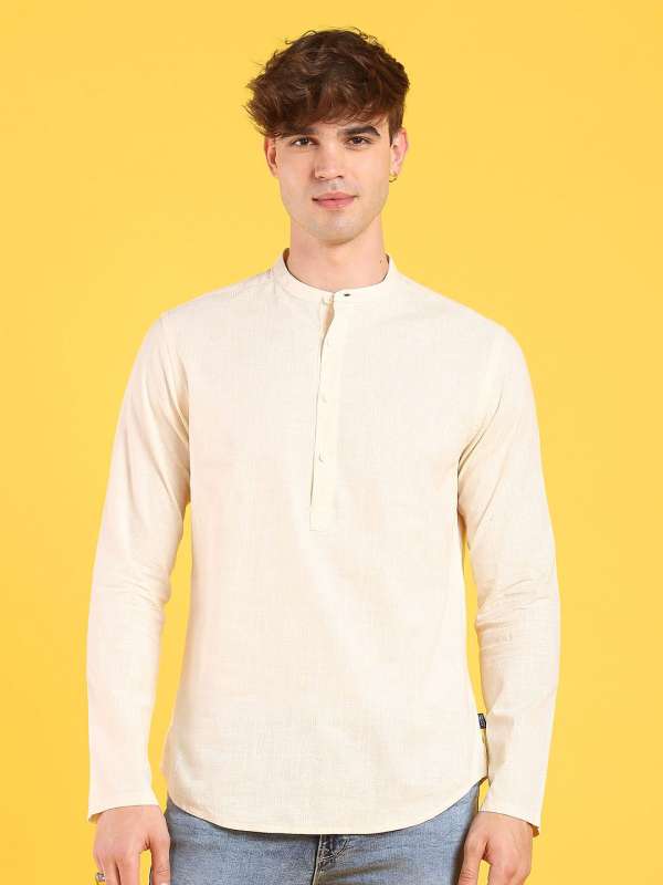Flying Machine Chinese Collar Shirts Buy Flying Machine Chinese Collar Shirts online in India
