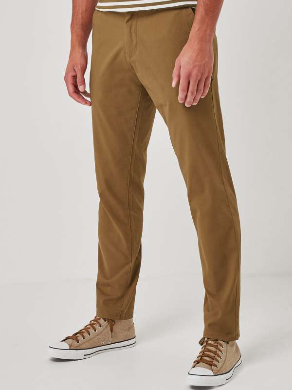 Next Look Slim Fit Men Grey Trousers  Buy Next Look Slim Fit Men Grey  Trousers Online at Best Prices in India  Flipkartcom